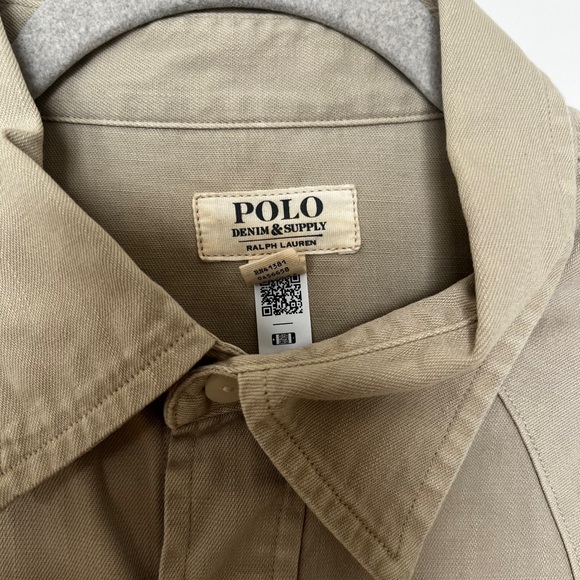 Polo Ralph Lauren Garment-Dyed Denim Western Shirt - Picture 6 of 7